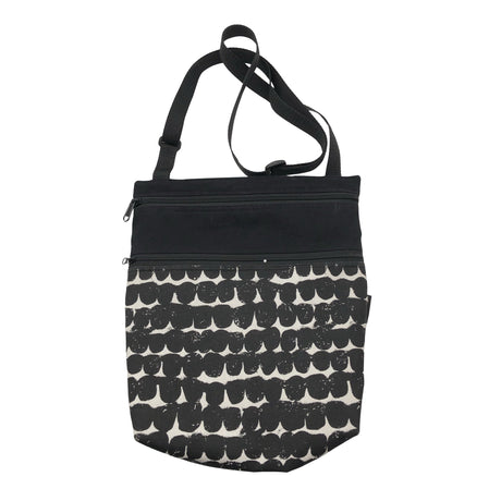 Unisex Handmade - Shoulder bag, size Midi - Black ()