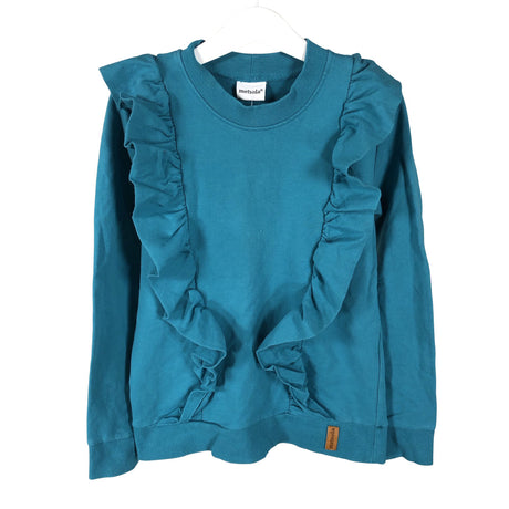 Unisex Metsola - Sweatshirt tunic, size 134 - 140 - Blue ()