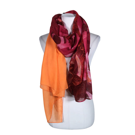 Unisex Desigual - Scarf, size Maxi - Red ()