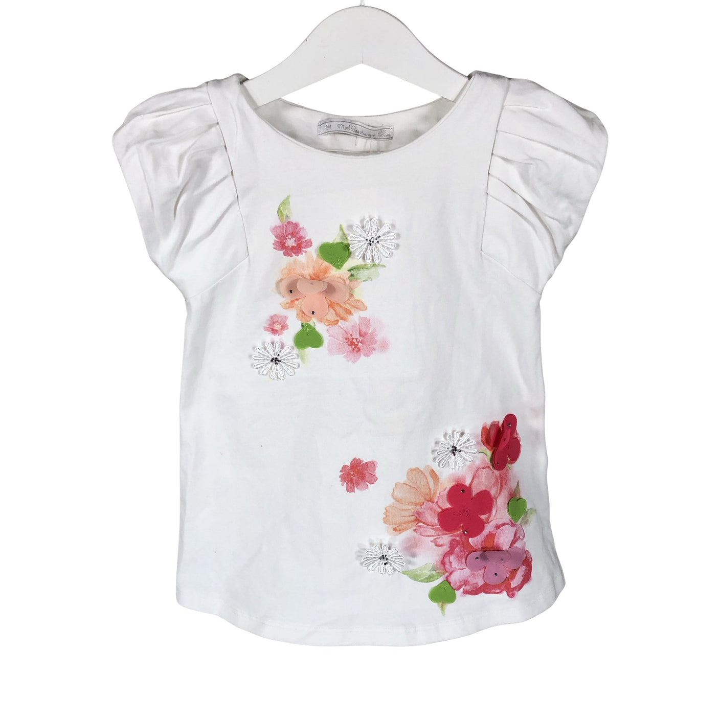 Unisex Mayoral - Tricot tank top, size 104 - 110 - White (1)