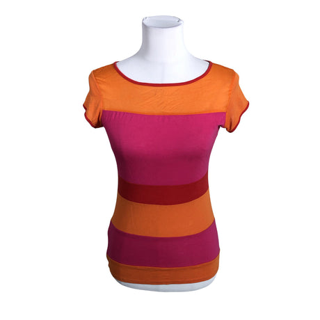 Unisex Benetton - T-shirt, size 36 - Orange ()