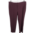 Unisex Rue de Femme - Straight leg trousers, size 46 - Wine red ()
