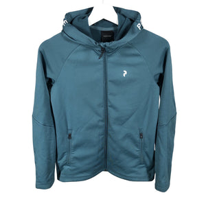 Unisex Peak Performance - Hoodie, size 158 - 164 - Green (1)