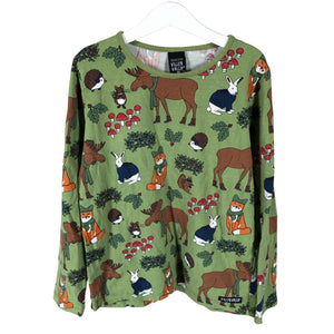 Unisex Villervalla - Tricot shirt, size 134 - 140 - Green (1)