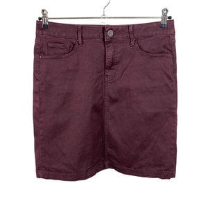 Unisex Flash Jeans - Denim skirt, size 40 - Wine red (1)