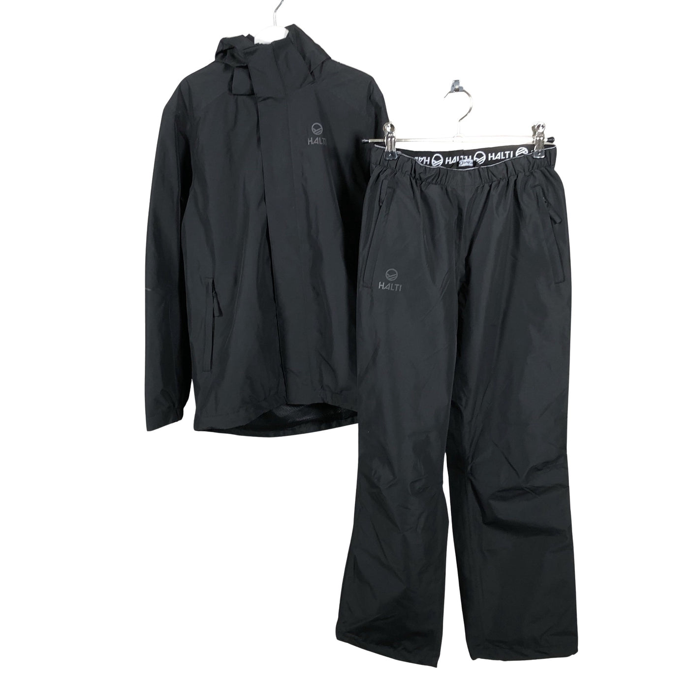 Unisex Halti - Spring/Fall jacket and pants set, size 134 - 140 - Gray (1)