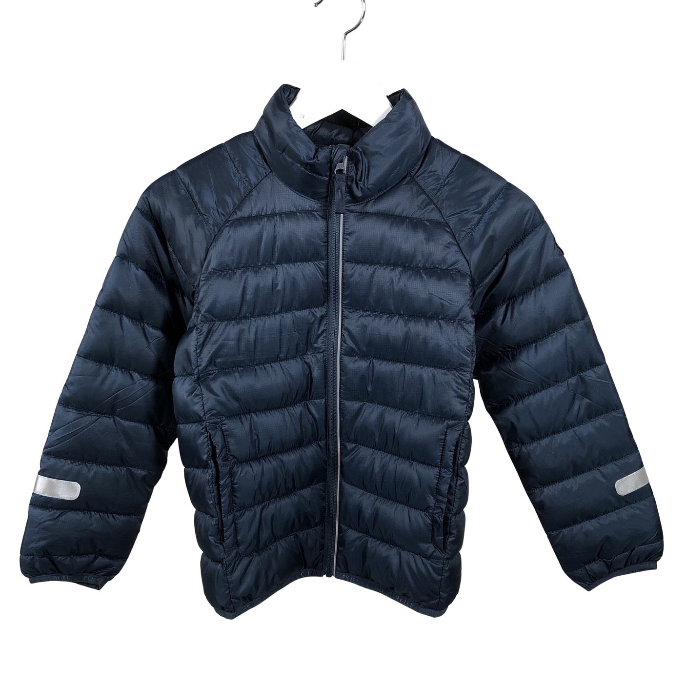 Unisex Polarn O. Pyret - Lightly padded jacket, size 128 - 134 - Blue (1)