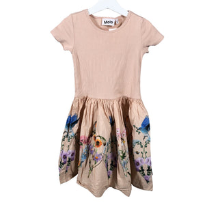 Unisex Molo Kids - Dress, size 122 - 128 - Light pink (1)