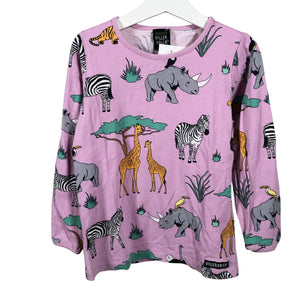 Unisex Villervalla - Tricot shirt, size 116 - 122 - Light pink (1)