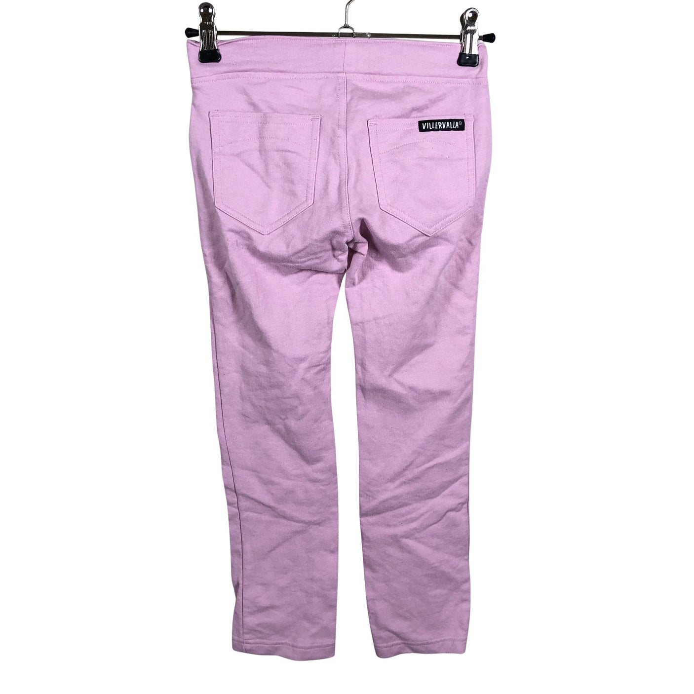 Unisex Villervalla - Tricot pants, size 116 - 122 - Light pink (2)