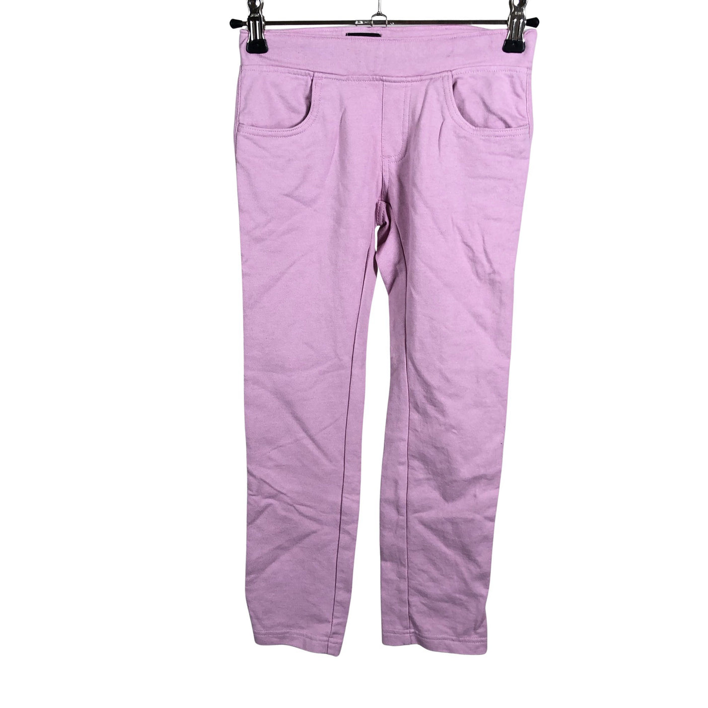 Unisex Villervalla - Tricot pants, size 116 - 122 - Light pink (1)