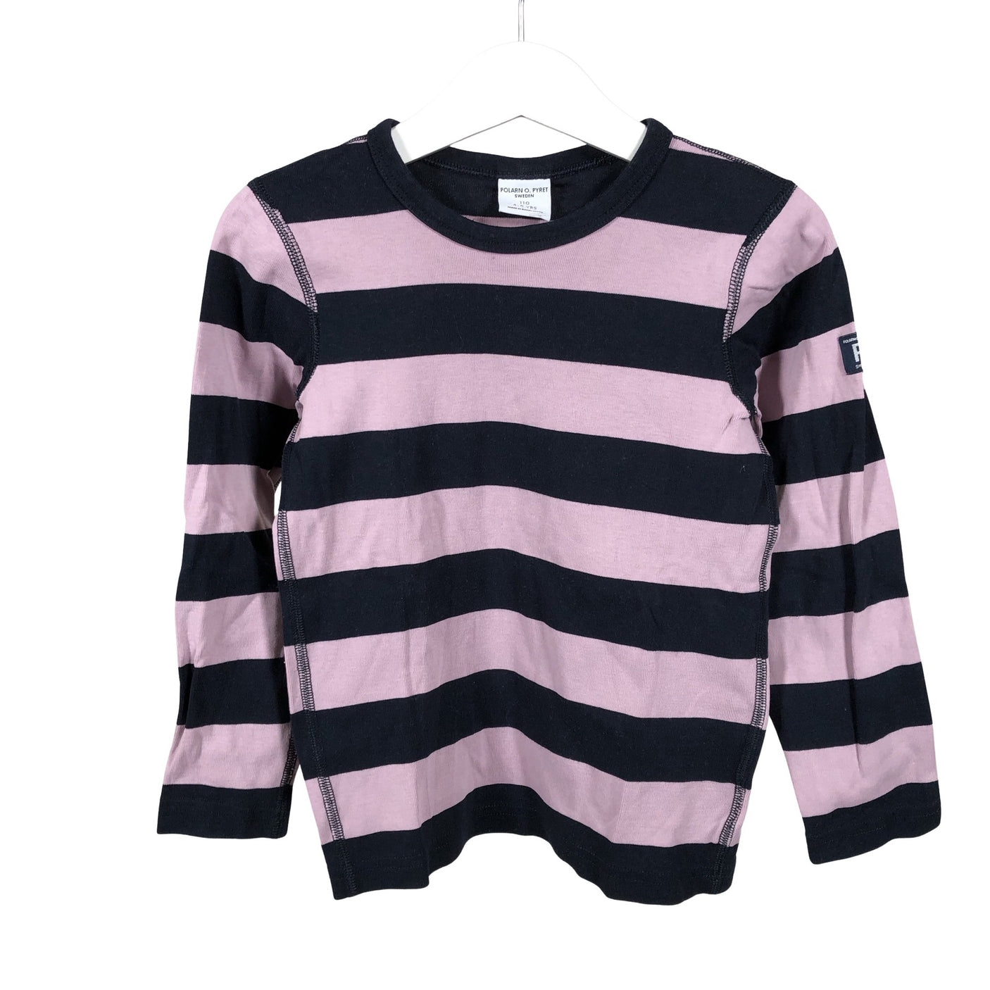 Unisex Polarn O. Pyret - Tricot shirt, size 104 - 110 - Blue (1)