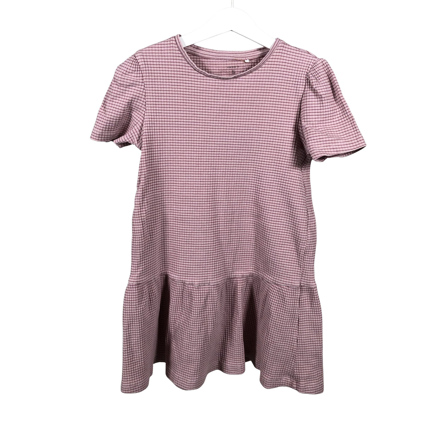 Unisex Name It - Tricot dress, size 122 - 128 - Light pink (1)