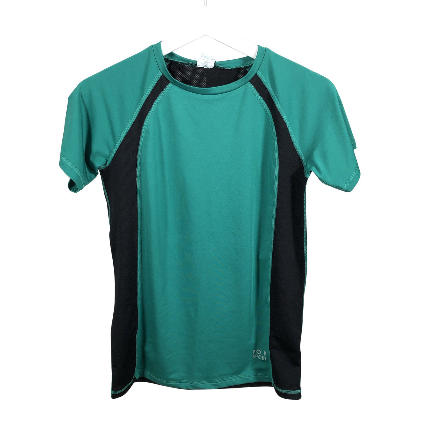 Unisex Polarn O. Pyret - Sports shirt, short sleeve, size 146 - 152 - Green (1)