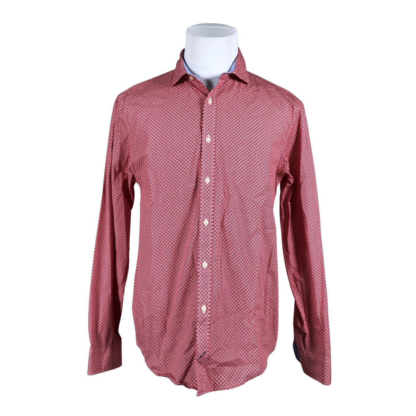 Unisex Tommy Hilfiger - Collared shirt, size L - Red (1)
