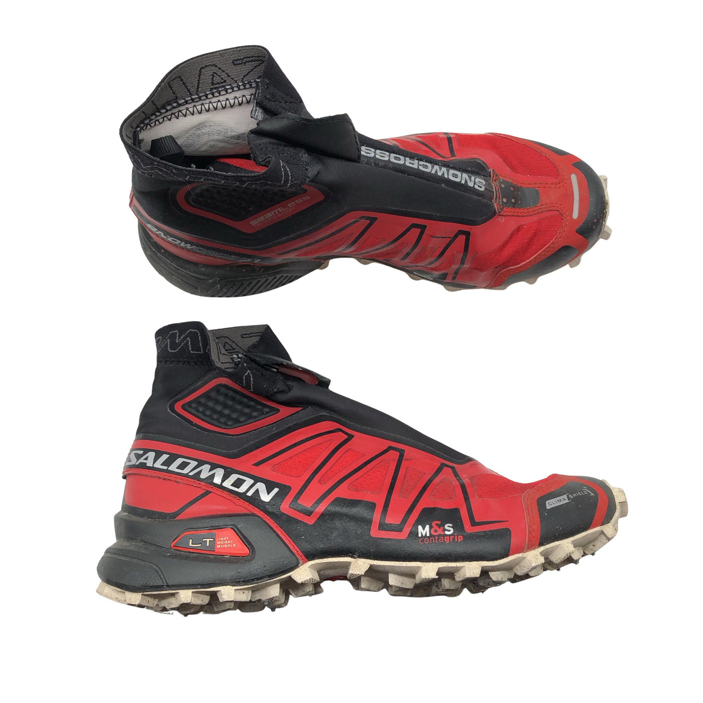 Unisex Salomon - Running shoes, size 41 - Red (1)
