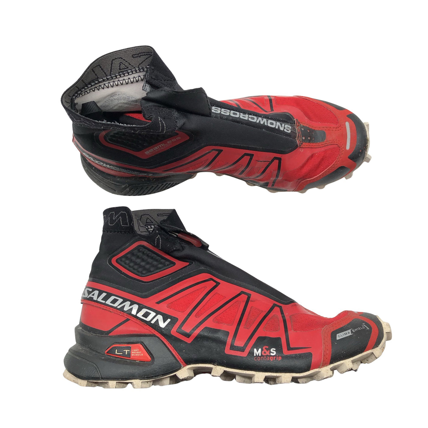 Unisex Salomon - Running shoes, size 41 - Red (3)