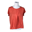 Unisex More&More - Short-sleeved blouse, size 38 - Orange ()