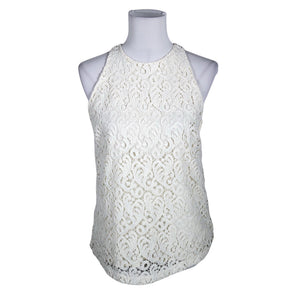 Unisex Massimo Dutti - Party top, size 38 - Natural white (1)