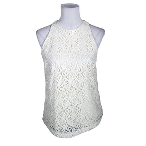 Unisex Massimo Dutti - Party top, size 38 - Natural white (3)