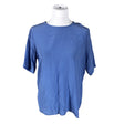 Unisex Second Female - Short-sleeved blouse, size 40 - Light blue ()