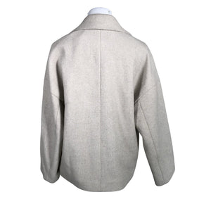 Unisex Lindex - Wool coat, size 34 - Beige (3)
