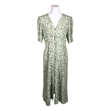 Unisex Lindex - Schiffon dress, size 38 - Green (2)