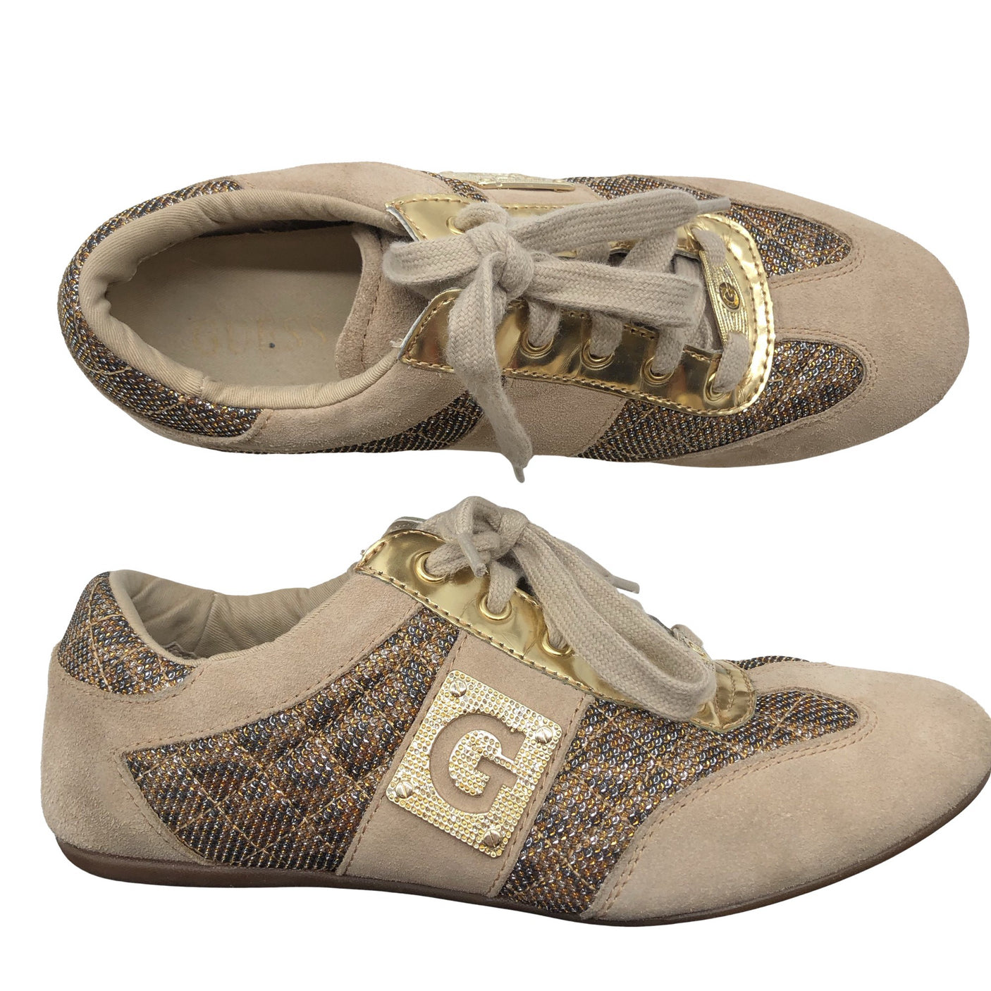 Unisex Guess - Casual sneakers, size 39 - Brown (1)