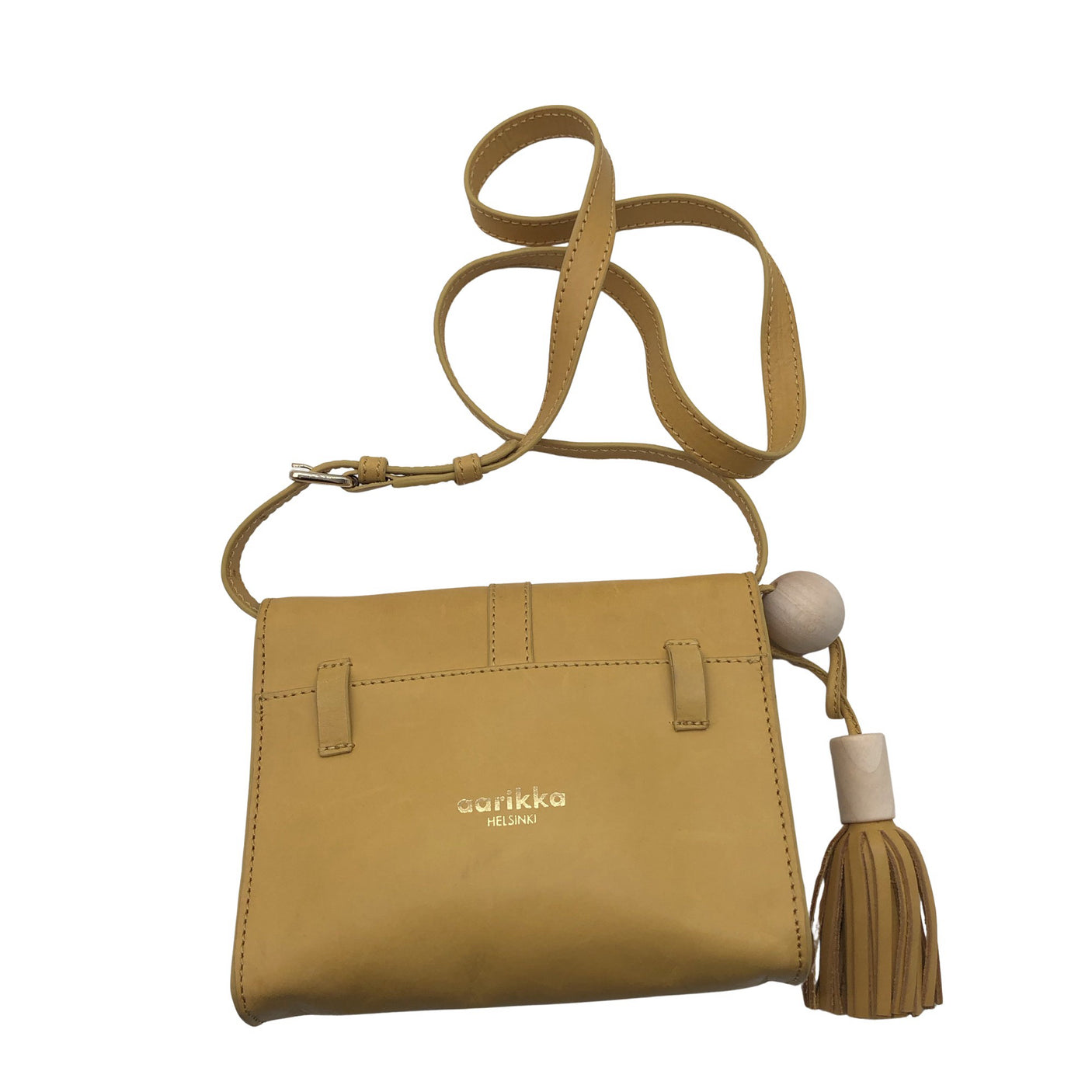 Unisex Aarikka - Shoulder bag, size Mini - Yellow (4)