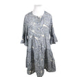 Unisex no man's land - Schiffon dress, size 44 - Light blue ()