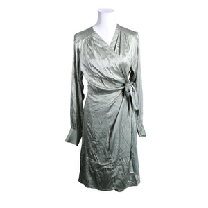 Unisex Sand - Schiffon dress, size 40 - Green (1)