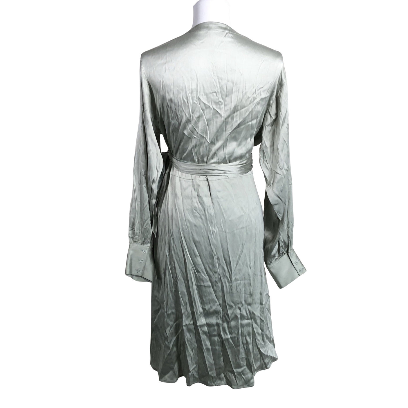 Unisex Sand - Schiffon dress, size 40 - Green (2)