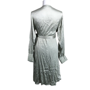 Unisex Sand - Schiffon dress, size 40 - Green (2)