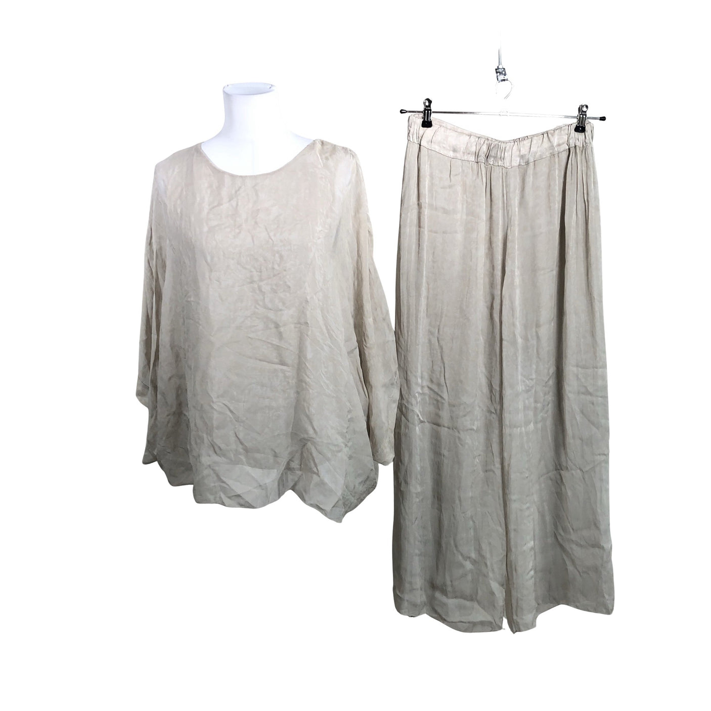 Unisex 2-Biz - Blouse, size 40 - Beige (1)