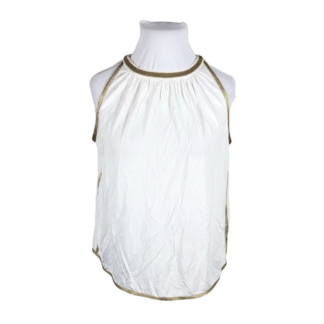 Unisex Gustav - Tricot tank top, size 42 - White ()