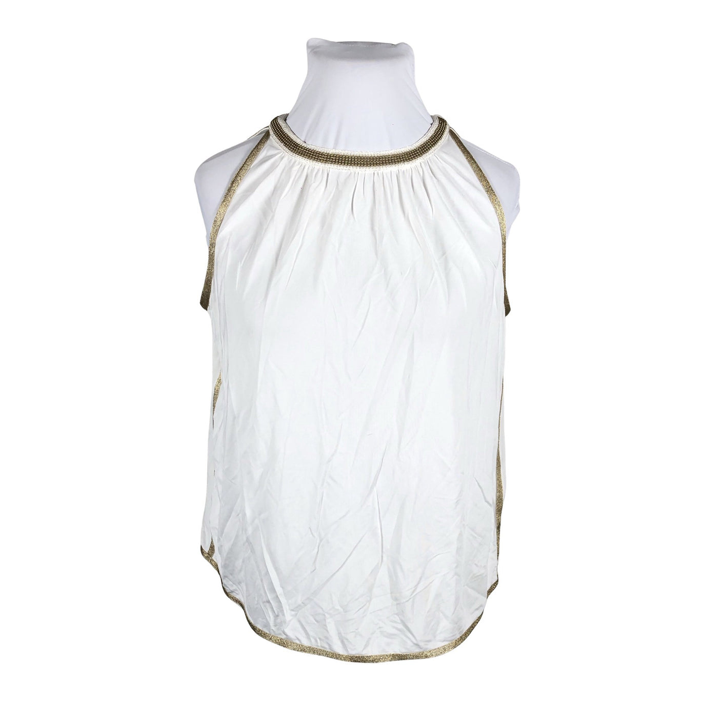 Unisex Gustav - Tricot tank top, size 42 - White (2)
