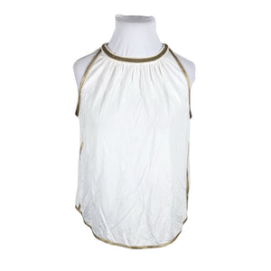 Unisex Gustav - Tricot tank top, size 42 - White (2)