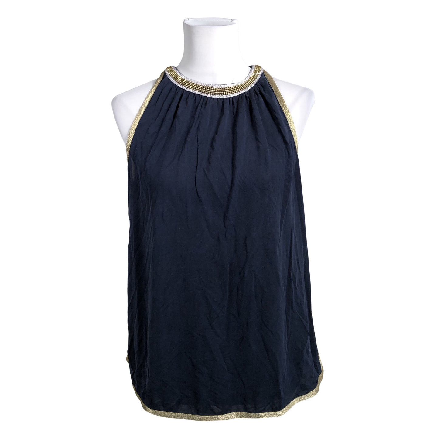 Unisex Gustav - Tricot tank top, size 40 - Blue (1)