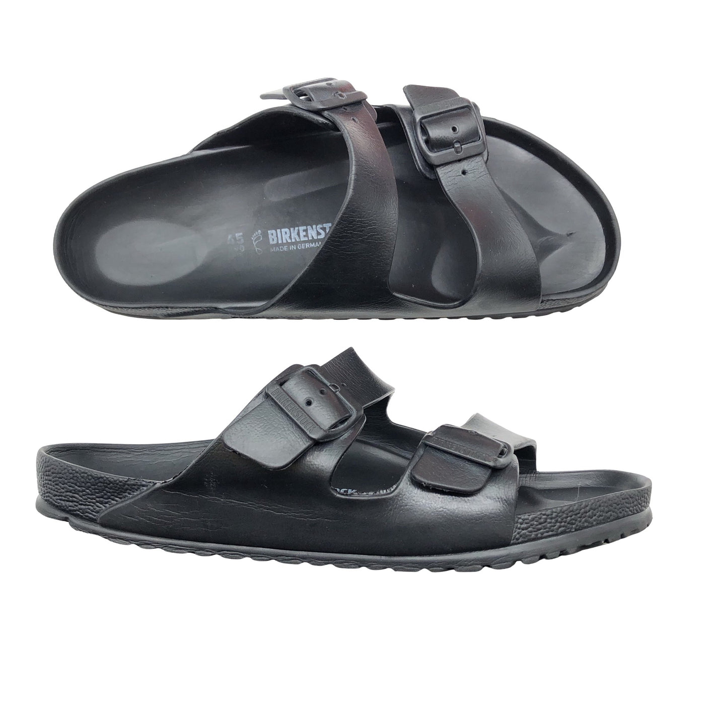 Unisex Birkenstock - Beach sandals, size 45 - Black (1)