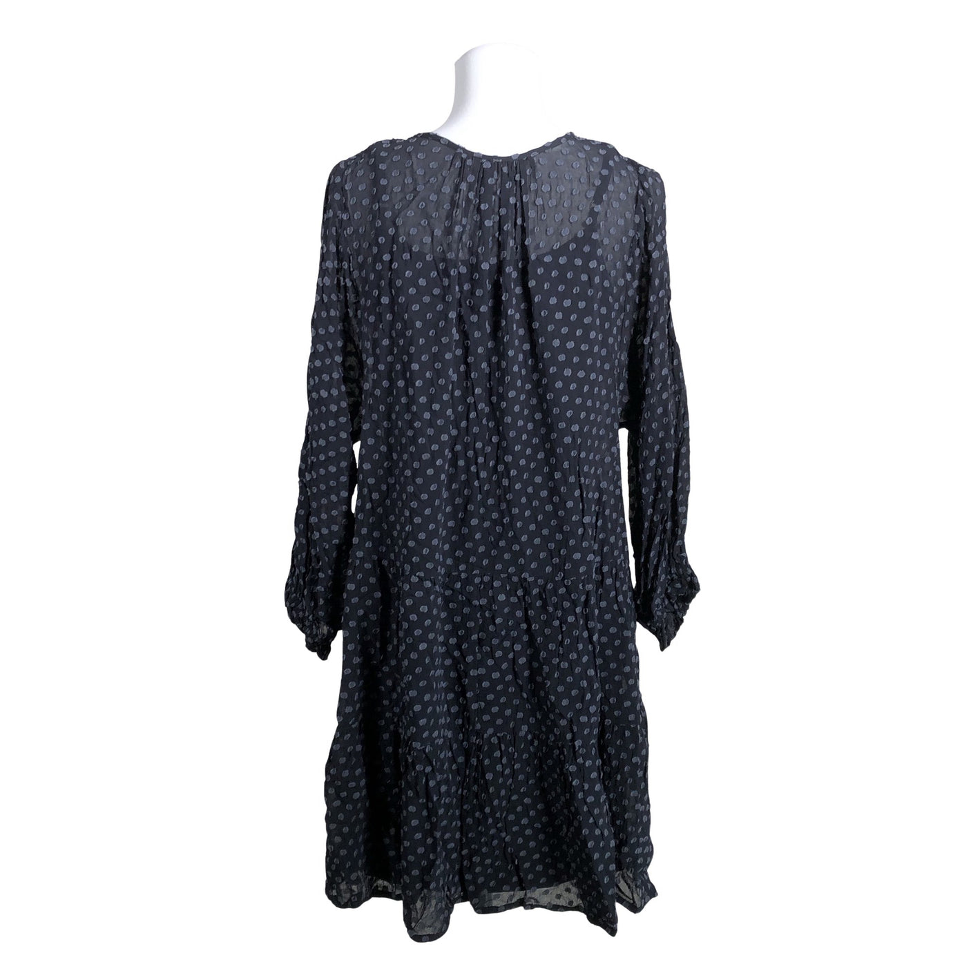 Unisex Part two - Schiffon dress, size 40 - Black (2)