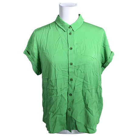 Unisex Samsoe&Samsoe - Short-sleeved blouse, size 40 - Green ()