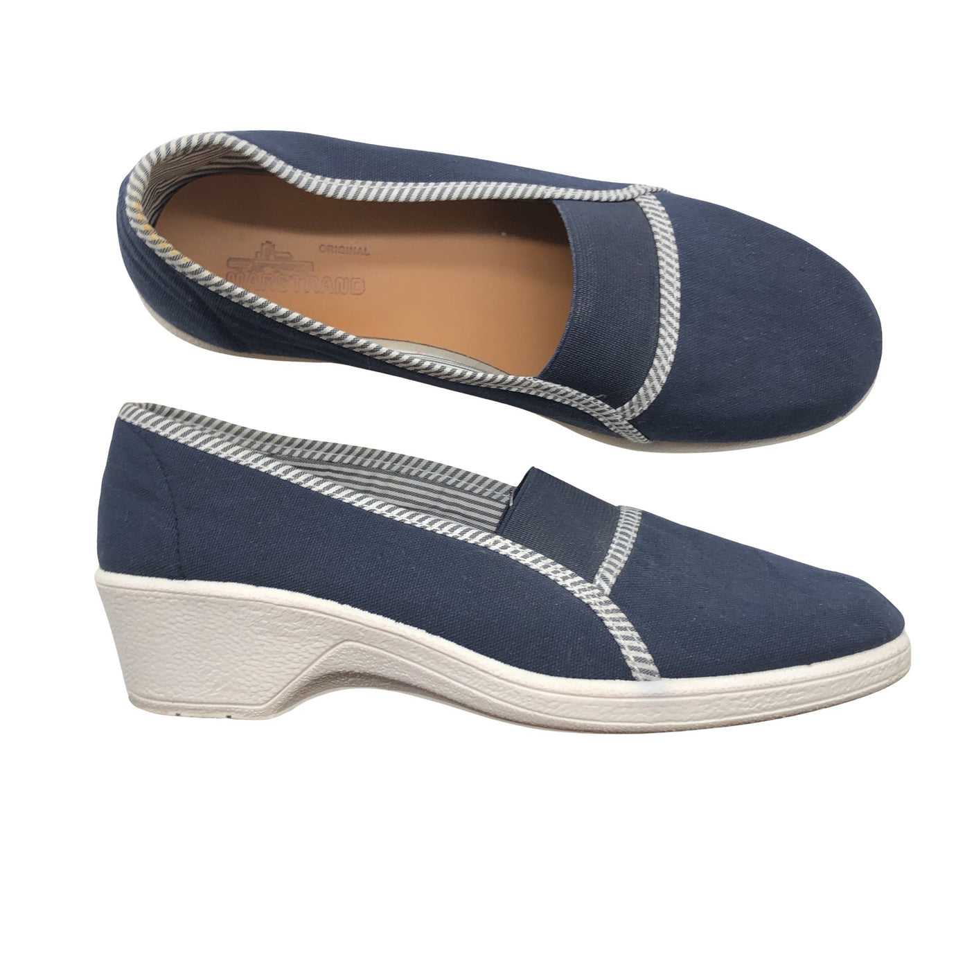 Unisex Marstrand - Wedge heel shoes, size 38 - Blue (1)