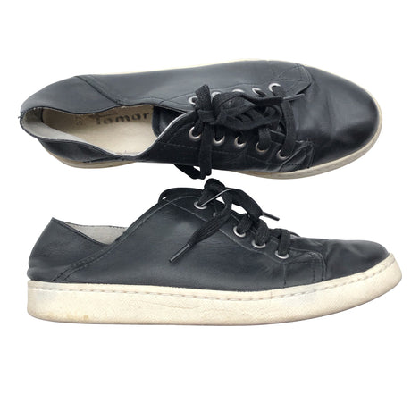Unisex Tamaris - Casual sneakers, size 37 - Black ()