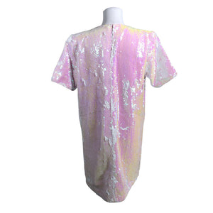 Unisex Selected - Party dress, size 40 - Light pink (2)