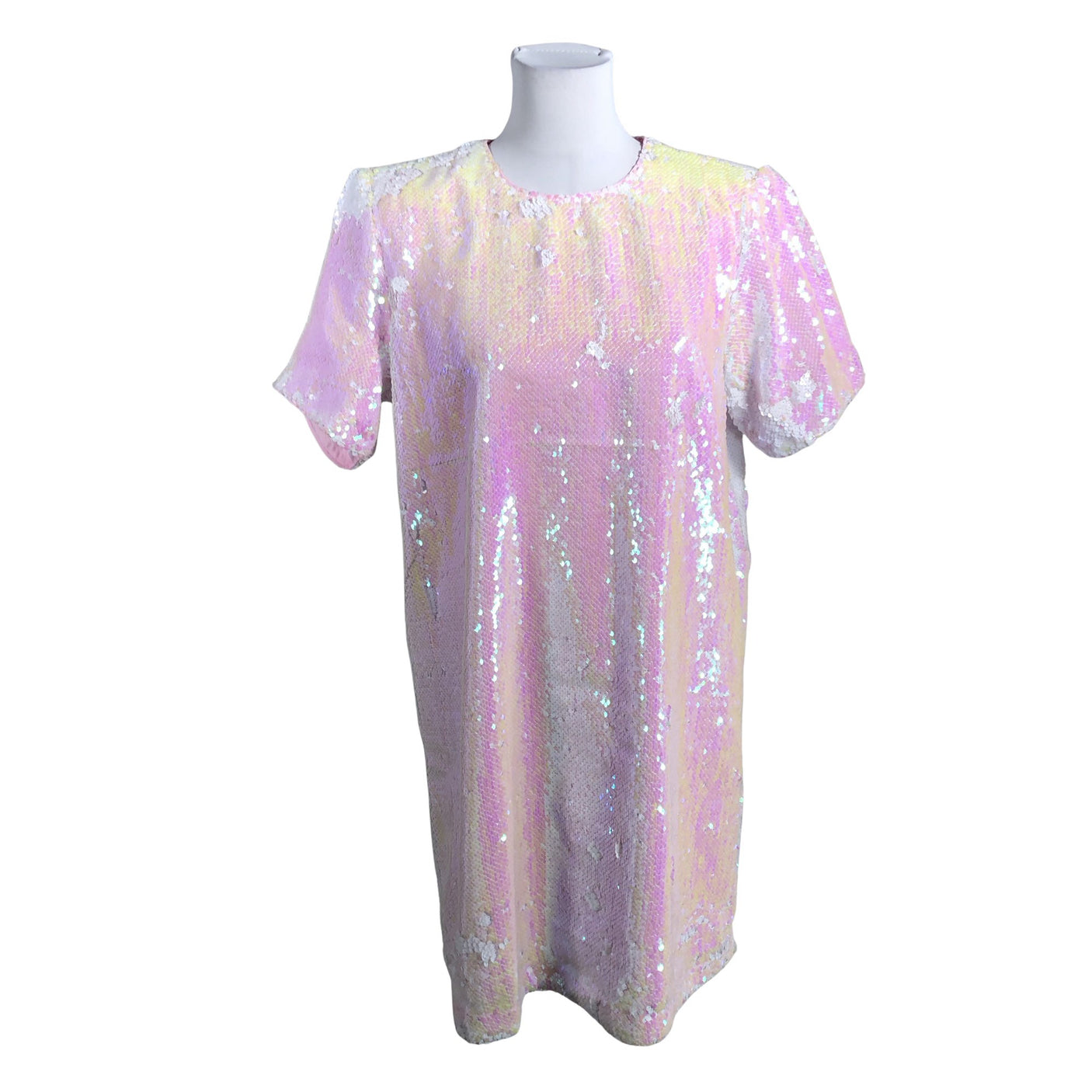 Unisex Selected - Party dress, size 40 - Light pink (1)