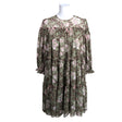 Unisex Ted Baker - Schiffon dress, size 40 - Green ()