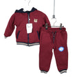 Unisex Mayoral - Sweatshirt and pants set, size 74 - 80 - Wine red ()