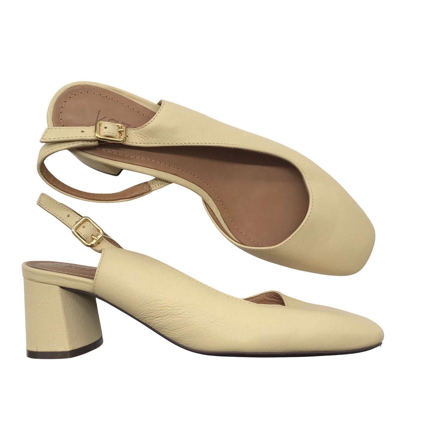 Unisex Kazar - Slip-on shoes, size 36 - Yellow (1)