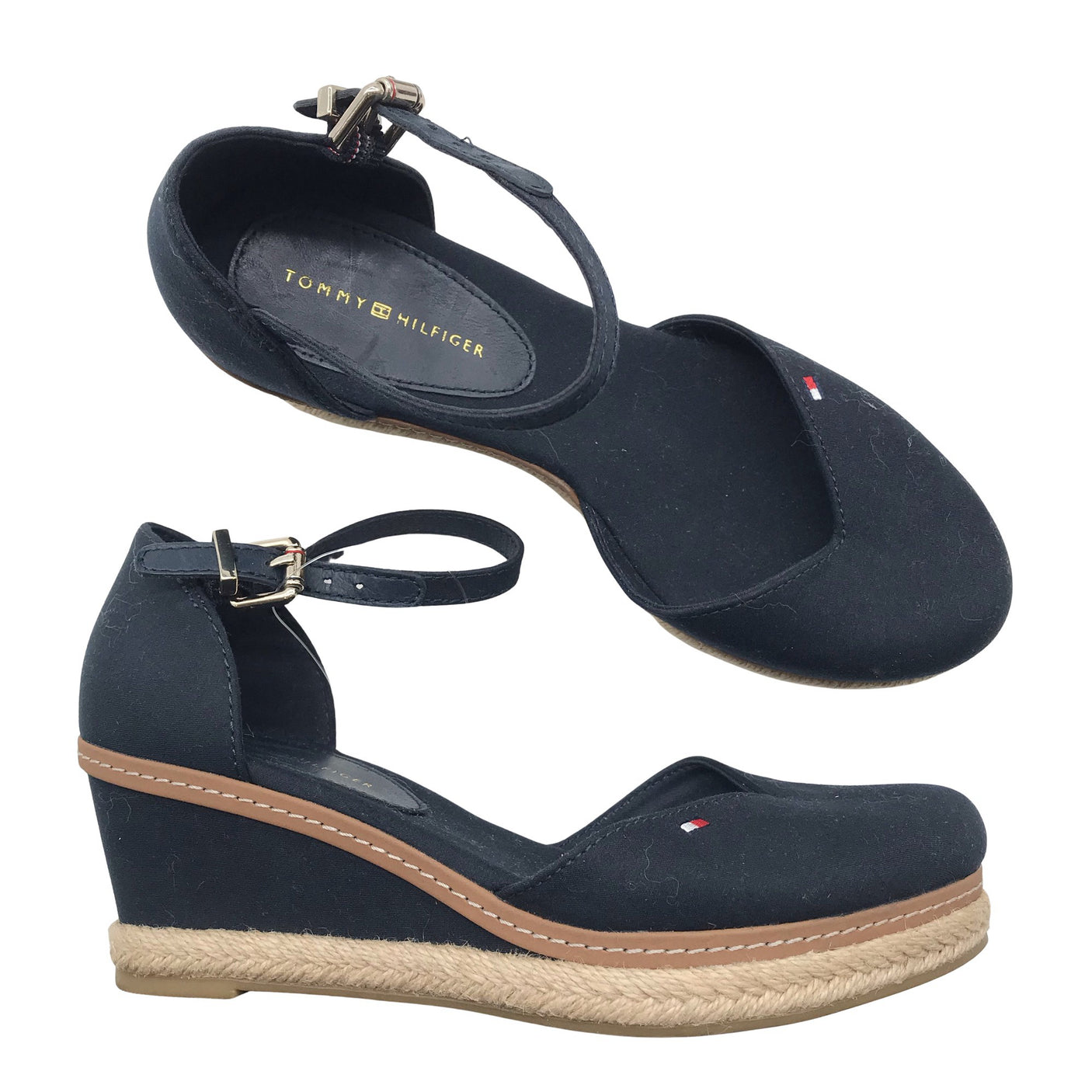 Unisex Tommy Hilfiger - Wedge sandals, size 36 - Blue (1)