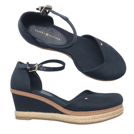 Unisex Tommy Hilfiger - Wedge sandals, size 36 - Blue (2)